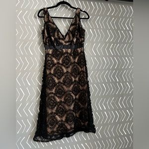 Black and tan dress
